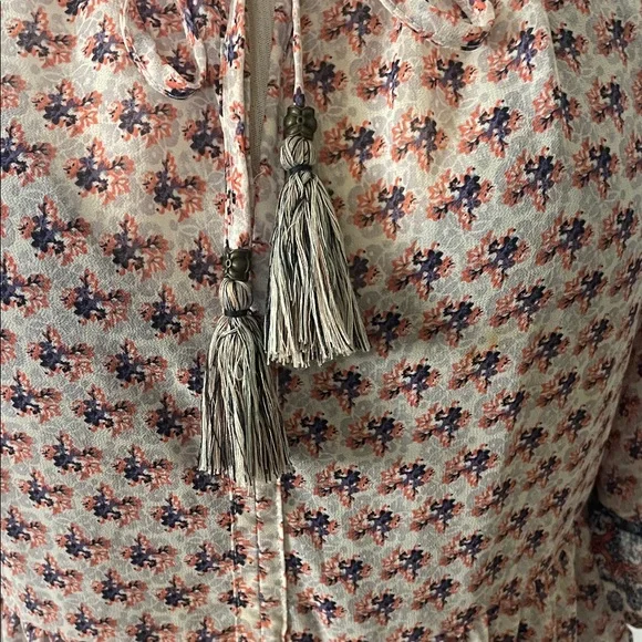 Knox Rose Pink and Blue Patterned Blouse - Picture 3 of 7